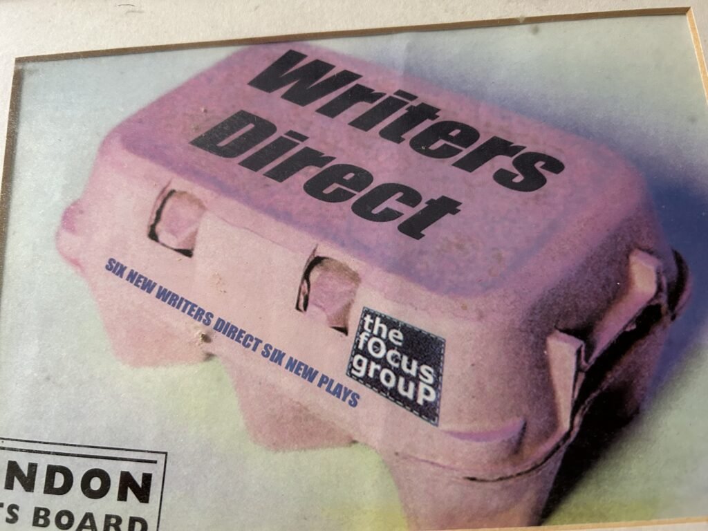 Writers Direct flyer — Six New Writers Direct Six New Plays, presented by the Focus Group